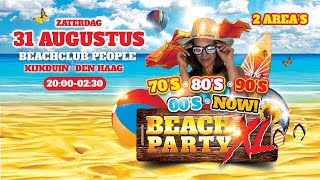 20190831 DiscoTrain Beach Party Kijkduin [upl. by Haroppiz]