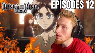 Wound  Battle for Trost Attack on Titan Episode 12 Reaction [upl. by Staw]