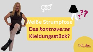 Weiße Strumpfhosen Das kontroverseste Modeaccessoire aller Zeiten 💪 [upl. by Needan]