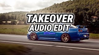 Takeover  AP DHILLON  edit audio [upl. by Nwavahs]