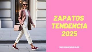 5 zapatos TENDENCIA que dominarán el 2025 y cómo usarlos para vestir chic elegante  Asesoría imagen [upl. by Yleen670]