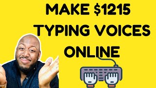 Earn Up To 1215 Typing Online  GoTranscript Review [upl. by Oile650]