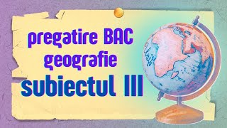 Pregatire pentru bac la geografieSubiectul III Romania Europa UE [upl. by Alithia]