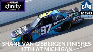 Shane Van Gisbergen Finishes 17th At Michigan [upl. by Lodovico125]