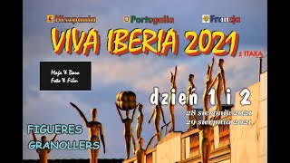 Dzień 1 i 2 VIVA IBERIA 2021 Itaka Hiszpania Iberia Katalonia Figueres Granollers [upl. by Ttirrej]