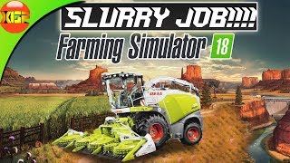 Farming simulator 18 gameplay 158 Lets make some slurry [upl. by Taryn]