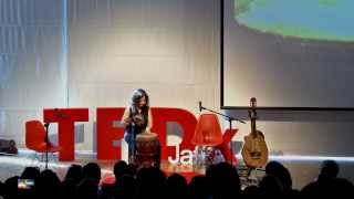 The Universal Rhythm  Body Percussion Noa Vax at TEDxJaffa 2013 [upl. by Ybbed]