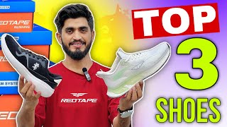 Red Tape Top 3 Shoes Under 1000  Red Tape Flow plus  Retro Sneakers [upl. by Golliner]