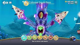 COLOSSAL SQUID BOSS HUNGRY SHARK WORLD [upl. by Dorkus]