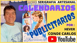 TUTORIAL CALENDARIOS PUBLICITARIOS [upl. by Jacie]