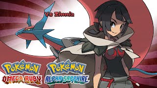 Pokémon Omega Ruby amp Alpha Sapphire  Zinnia Battle Music HQ [upl. by Natassia35]