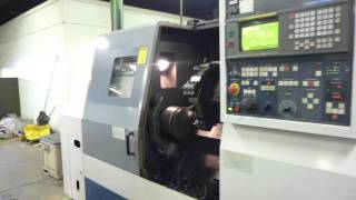 Mori Seiki Model SL25B500 2Axis Slant Bed CNC Lathe 1996 [upl. by Titos22]