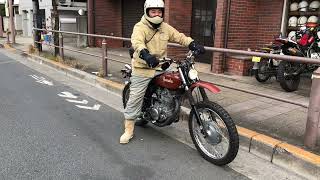 SR500 produced by Brat Style bike バイク vintage yamaha sr マフラー キャブ japan ブラットスタイル 400 カスタム [upl. by Narrat]