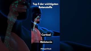 Top 5 der wichtigsten Botenstoffe youtubeshorts top5 botenstoffe körper fakten [upl. by Adnahsam355]