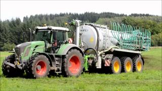 Fendt 824 Vario amp Joskin 22500 Litres  Epandage de Lisier [upl. by Narad]