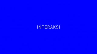 TULUS  Interaksi Official Lyric Video [upl. by Inohtna93]