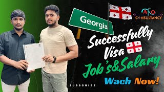 Georgia 🇬🇪 Visa successful congratulation🥳 Job’s and salary’s Low cost of living [upl. by Eph484]