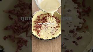 🇬🇧🇫🇷 Quiche lorraine recipe 🥧 [upl. by Barger855]