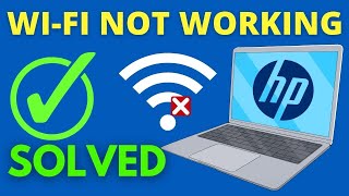 Fix HP Laptop WiFi is Not Working Problem in Windows 1087 2022 [upl. by Boeke]