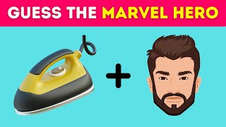 Guess the Marvel Character by Emoji 🦸‍♂️ Quiz Rain [upl. by Marlin]