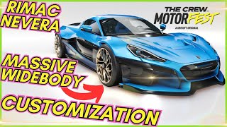 NEW Rimac Nevera Customization in The Crew Motorfest [upl. by Kcir]