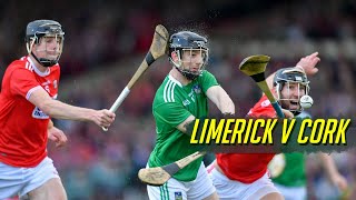 Limerick v Cork 2023 Munster Hurling Championship Round 5 [upl. by Ahsekin]