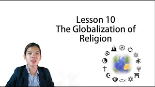 Week 10  The Globalization of Religion  The Contemporary World Lecture Series [upl. by Ahsiem]