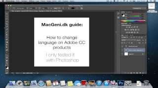 Guide  How to change language on Adobe CC to english [upl. by Ayhtnic]