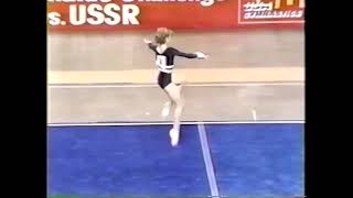 🥈 Missy Marlowe 🇺🇸 FX 9500 1986 USA vs USSR [upl. by Larrie960]