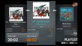 Forested Temple  Nobuo Uematsu FF7 Lead  E A D G B E Guitar Tab [upl. by Alleciram463]