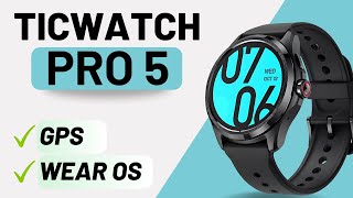 Smartwatch TICWATCH PRO 5 Review  Funções e Características [upl. by Michele]