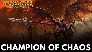 champion of chaos in old world warhammer fantasy lore [upl. by Yrem539]