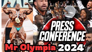 Mr Olympia 2024 Press conference Las Vegas  The Show Begins [upl. by Enymzaj]