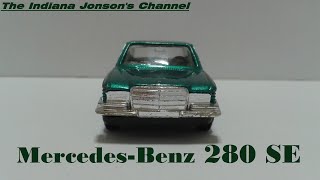 MercedesBenz 280 SE W116 Polistil made in Italy 143 [upl. by Aniled]