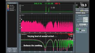 Smaart v7  Looking At Comb Filters [upl. by Nohtan]