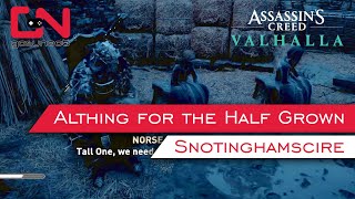 AC Valhalla An Althing for the Half Grown World Event Snotinghamscire Mysteries [upl. by Legra857]