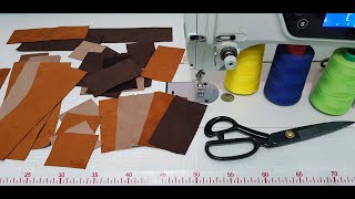 The 1 Patchwork Technique You NEED to Learn Today for Chic Décor Sewing ideas [upl. by Odanref]