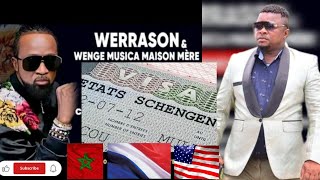 WERRASON PIROGER ENFIN AZUI VISA SCHENGEN NA WENGE MUSICA MAISON MÈRE [upl. by Airemahs]