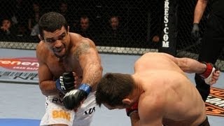 Vitor Belfort TKOs Rich Franklin  MMA [upl. by Attoynek]