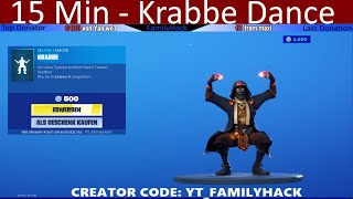 15 Min  Krabbe Dance  Fortnite  Emote  No Copyright Music [upl. by Milburr500]