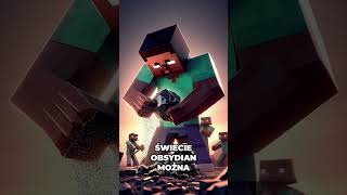 TWARDY Obsydian w Minecraft ✊🪨 [upl. by Theone]