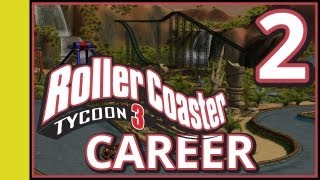 Rollercoaster Tycoon 3 Career  Part 2 [upl. by Sharity119]