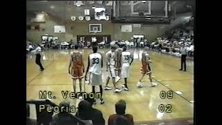 Mt Vernon Rams vs Peoria Richwoods at CHT 9899 [upl. by Enomys]