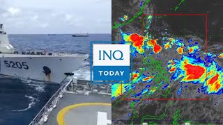 Signal No 1 still up as Gener approaches Northern Luzon  INQToday [upl. by Auqenes]