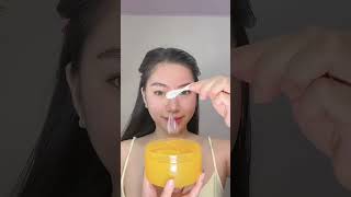 Proper way of using Megan Peel Off Mask with Sunflower Soothing Gel [upl. by Enelrats]