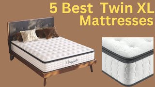 5 Best Twin XL Mattresses [upl. by Benny]