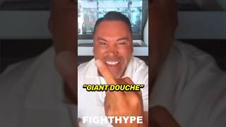 â€œGIANT DOUCHEâ€  De La Hoya VERBALLY ASSAULTS Eddie Hearn [upl. by Gainer]