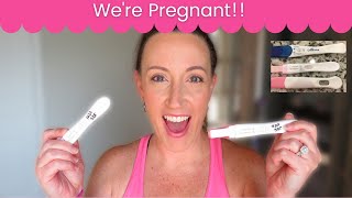 Finding Out Were PREGNANT Emotional  IVF Success After Infertility [upl. by Nnairet]