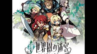 Etrian Odyssey Untold TMG  Battlefield  Dyed in Scarlet [upl. by Oric]