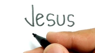 VERY EASY How to turn words JESUS into GOD JESUS CHRIST [upl. by Rehteh251]